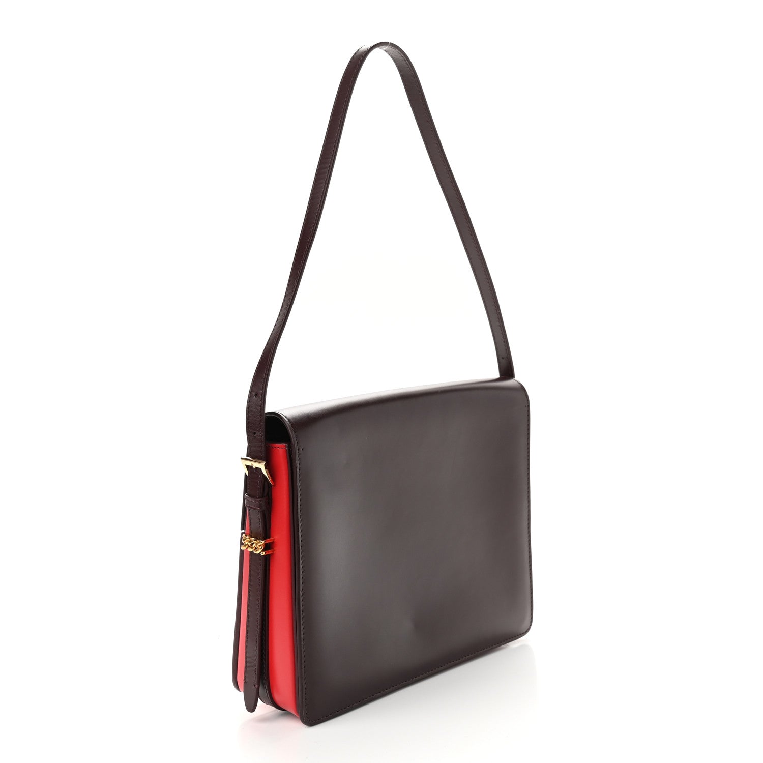 Burberry Calfskin Two Tone Large Grace Bag 3 of 10
