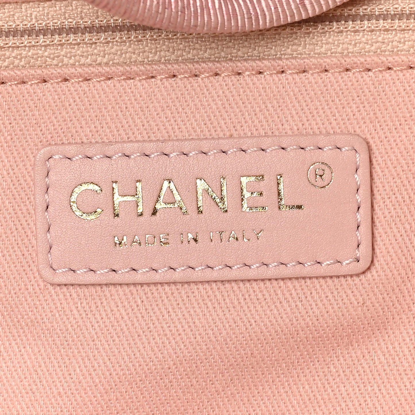Lurex Boucle Deauville Medium Tote Pink