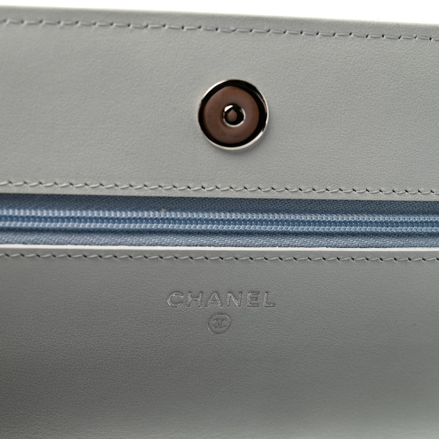 Chanel Canvas Quilted Jungle Jeans Wallet on Chain WOC Multicolor 6 of 13