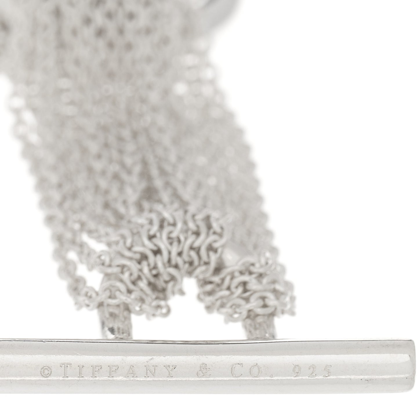 Sterling Silver Heart Mesh Bracelet