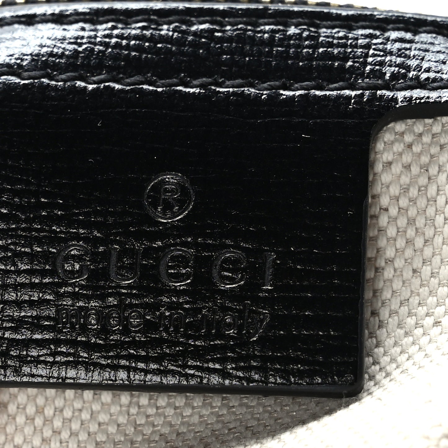 Azalea Calfskin GG Monogram Bi-Color Debossed Small Jackie 1961 Hobo Mystic White Black
