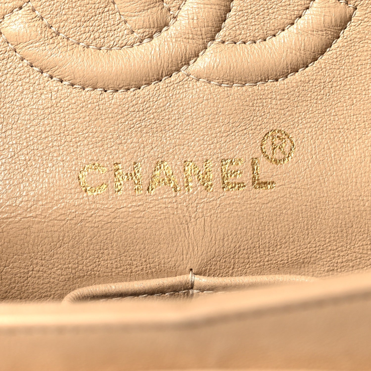 Chanel Lambskin Quilted Small Double Flap Beige 6 of 11