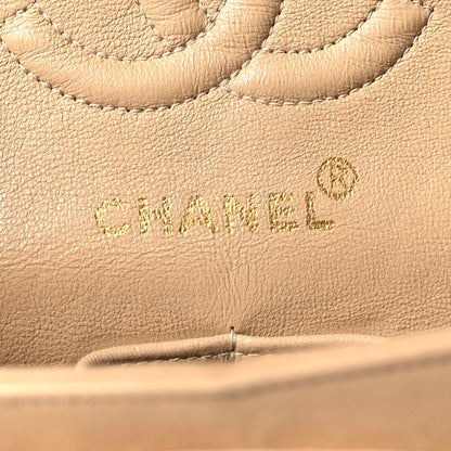 Chanel Lambskin Quilted Small Double Flap Beige 6 of 11