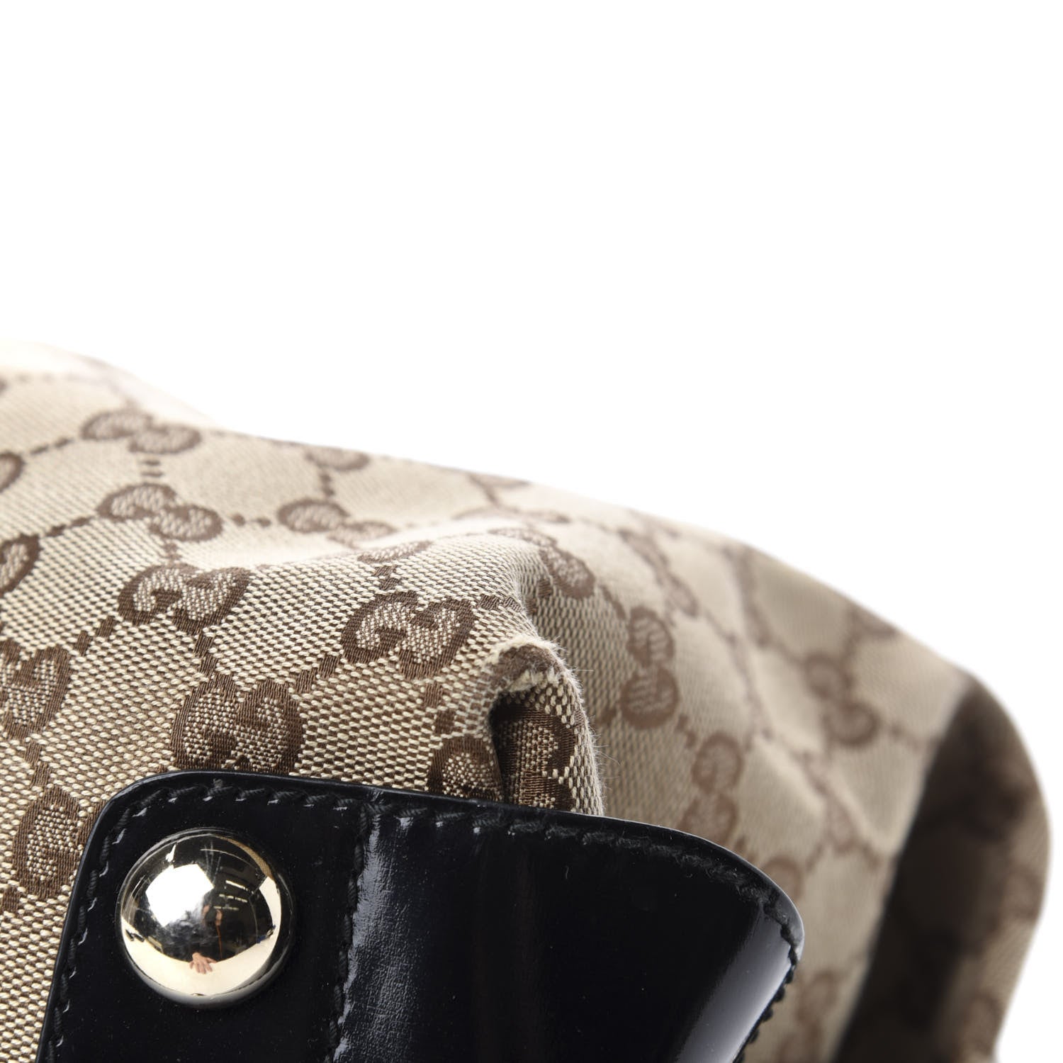 Gucci Monogram Small Full Moon Boston Black 8 of 12