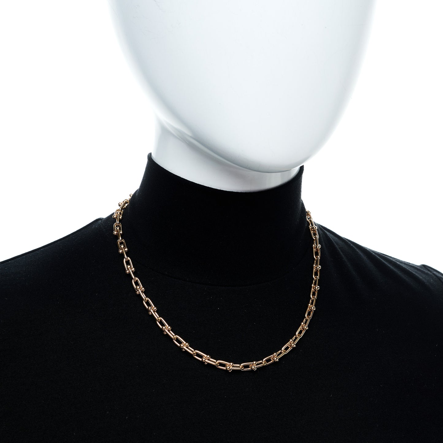 18K Rose Gold Small HardWear Link Necklace