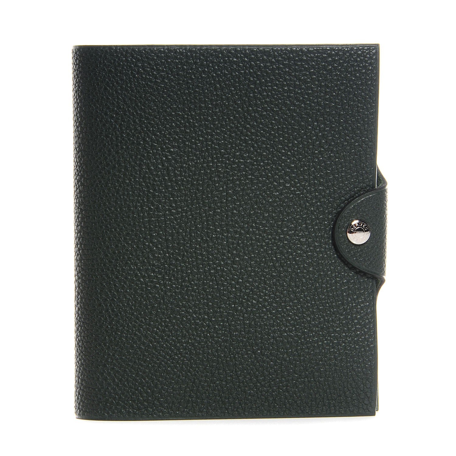 Hermes Togo Ulysse PM Pour Bentley Agenda Cover Vert Gris 1 of 10