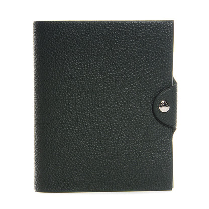 Hermes Togo Ulysse PM Pour Bentley Agenda Cover Vert Gris 1 of 10