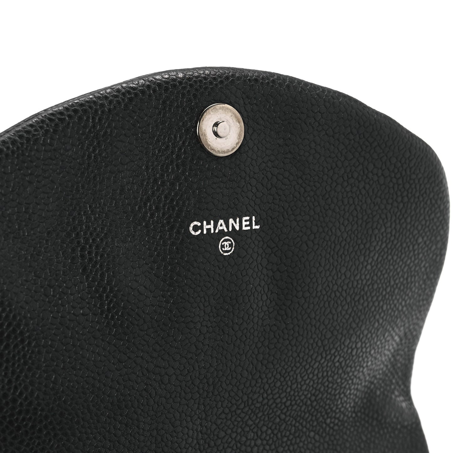 Caviar Half Moon Wallet On Chain WOC Black