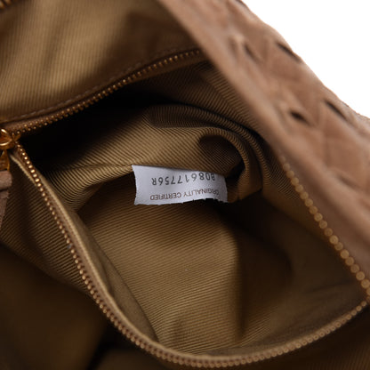 Bottega Veneta Suede Intrecciato BV Twist Caramel 10 of 10
