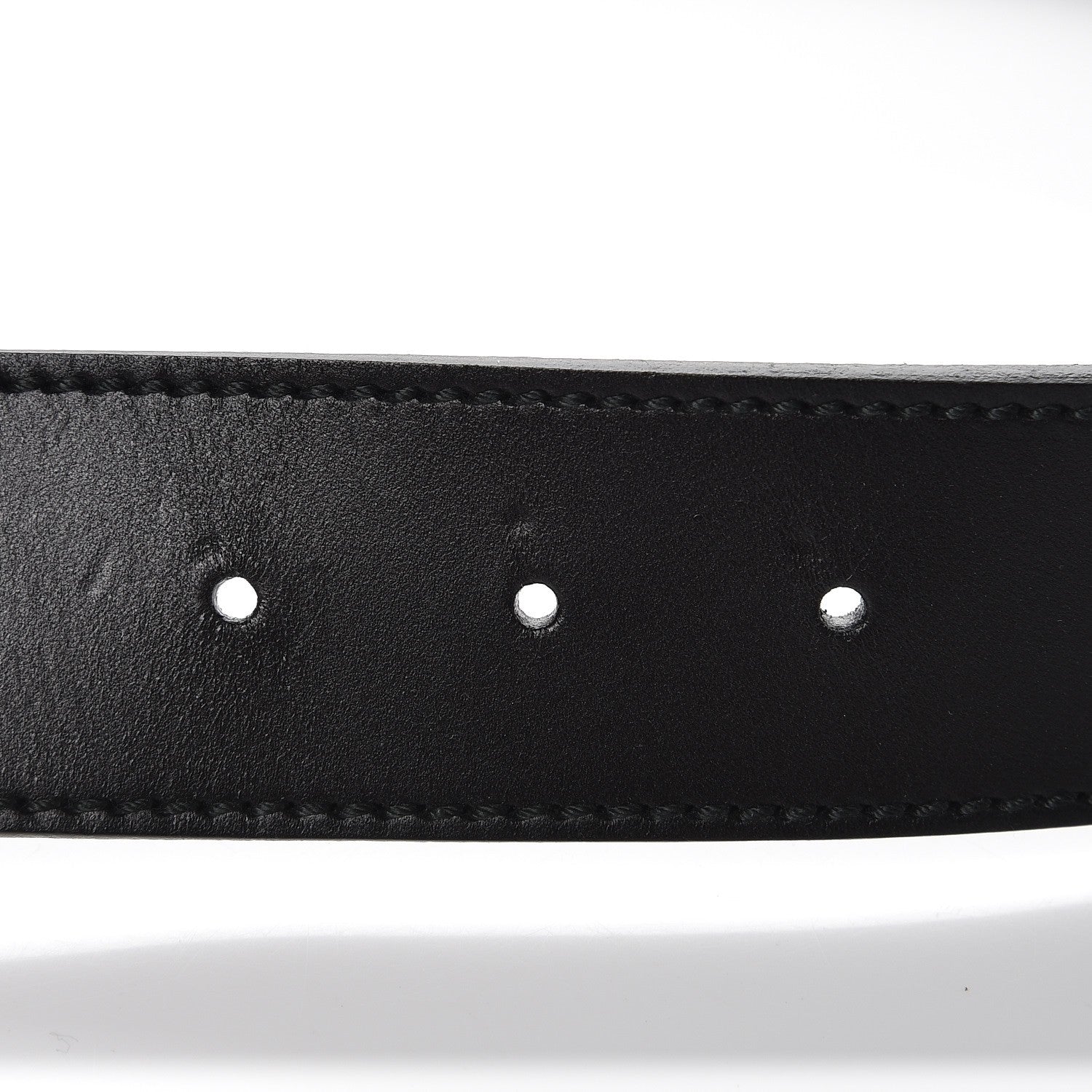 Gucci Calfskin Interlocking G 40mm Belt 95 38 Black 5 of 5
