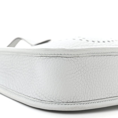 Hermes Taurillon Clemence Amazone Evelyne TPM Gris Perle Etain 9 of 10