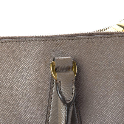 Prada Saffiano Large Galleria Double Zip Tote Argilla 24 of 26