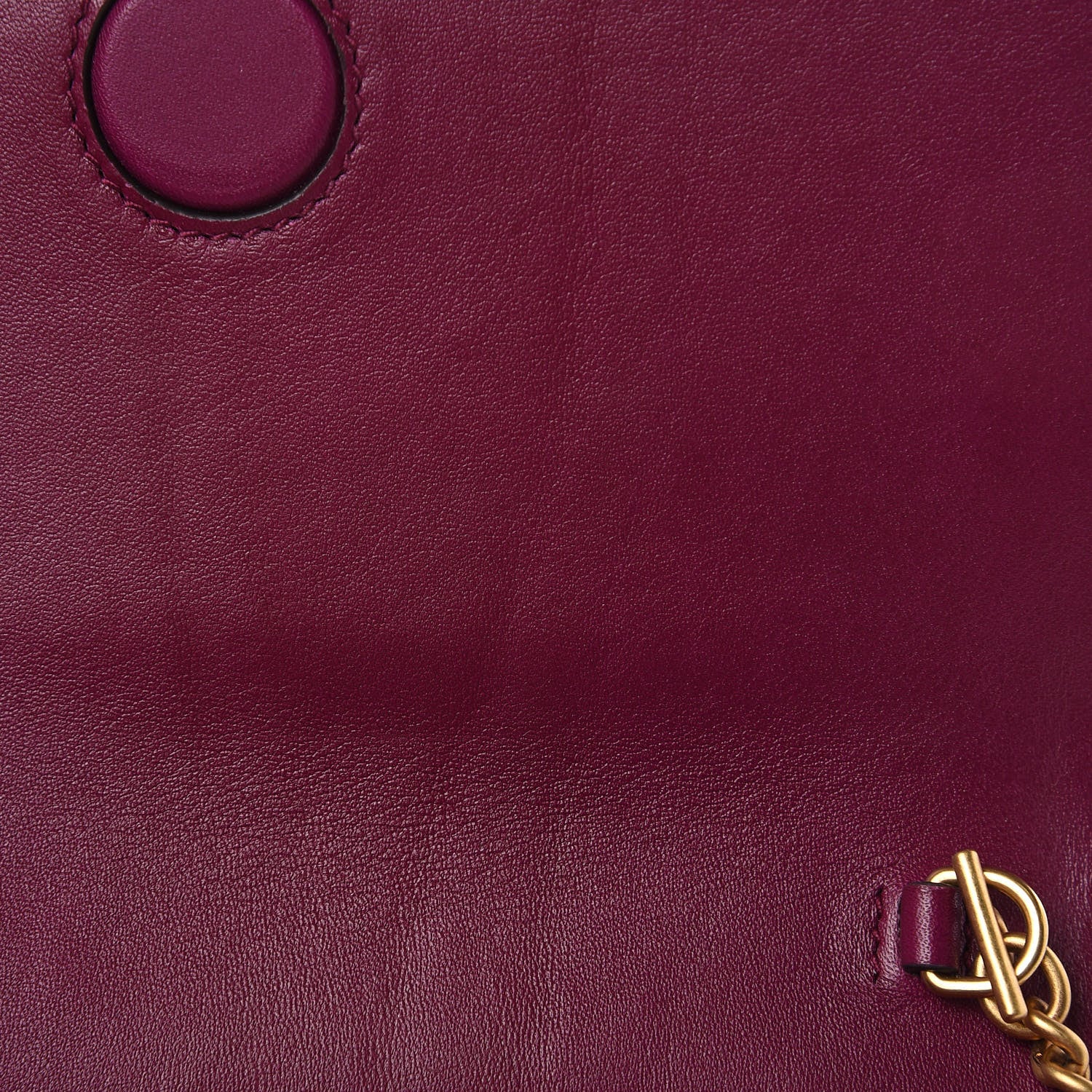 Gucci Velvet Matelasse GG Marmont Mini Bag Fuchsia Violet Cyclamen 7 of 8