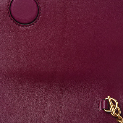 Gucci Velvet Matelasse GG Marmont Mini Bag Fuchsia Violet Cyclamen 7 of 8