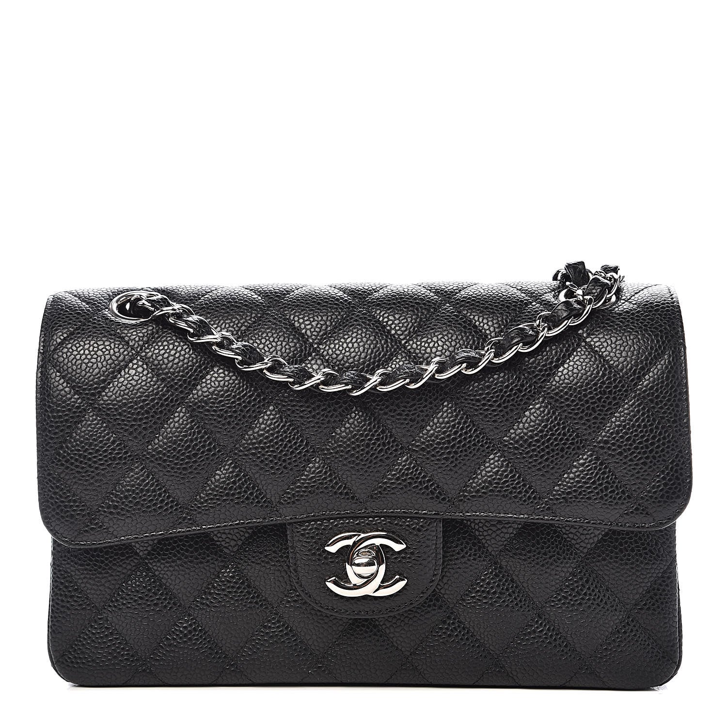 Chanel Caviar Quilted Small Double Flap Black 1 of 11