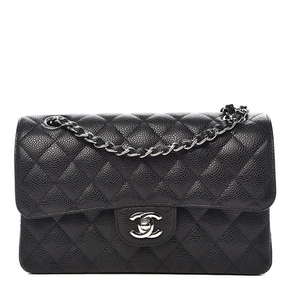 Chanel Caviar Quilted Small Double Flap Black 1 of 11