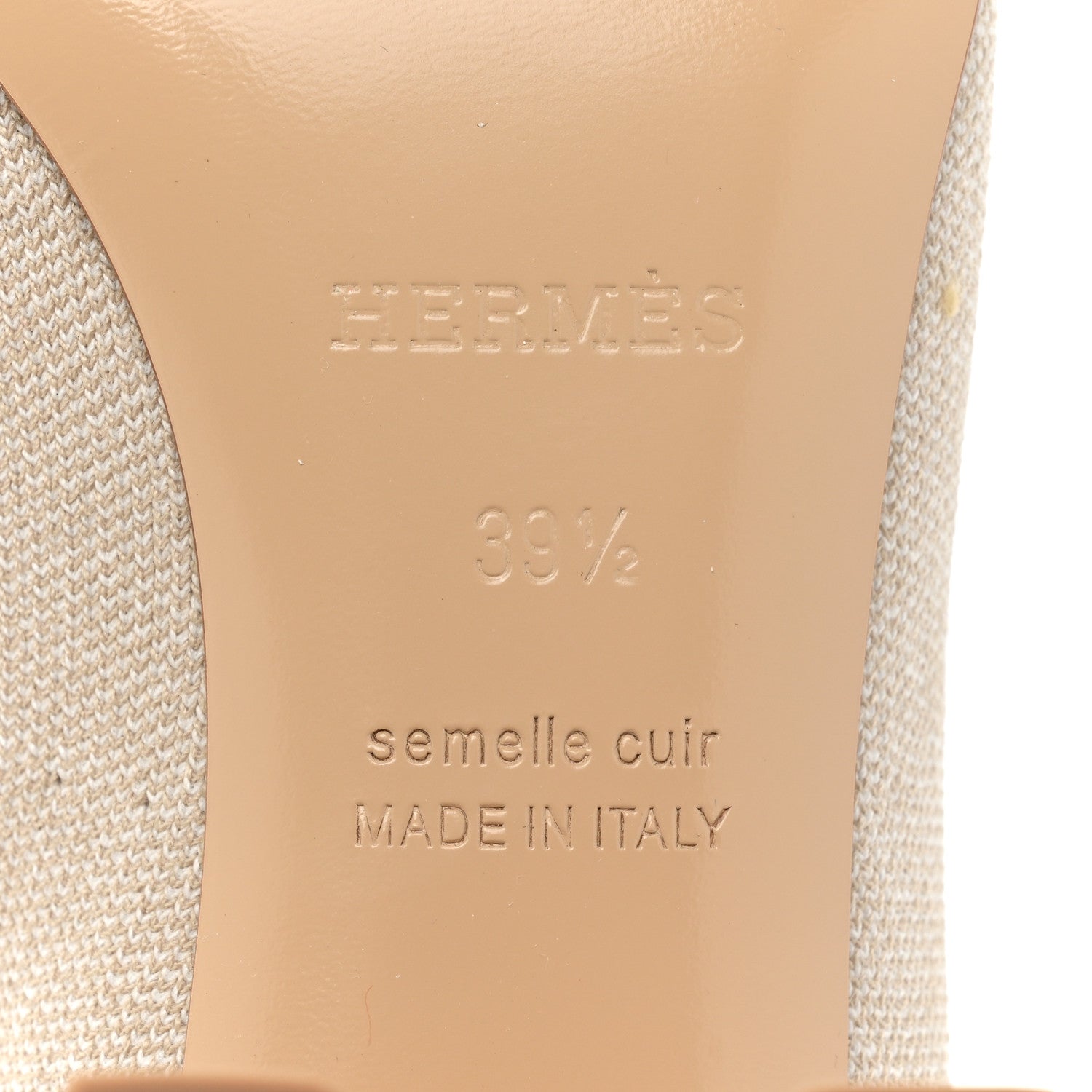Hermes Knit Calfskin Volver 60 Ankle Boots 39.5 Nocciola 6 of 9