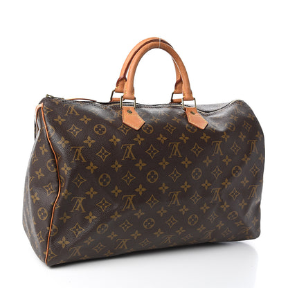 Louis Vuitton Monogram Speedy 40 2 of 12