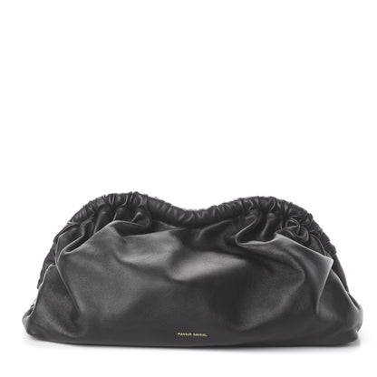 Mansur Gavriel Lambskin Cloud Clutch Black Flamma 1 of 8