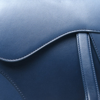 Christian Dior Calfskin Gradient Saddle Bag Indigo Blue 8 of 10