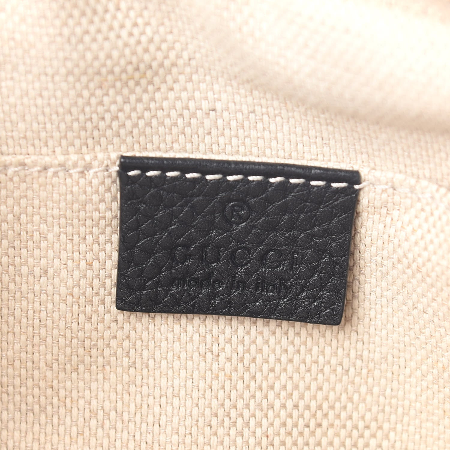 Gucci Pebbled Calfskin Small Soho Disco Bag Black 6 of 9