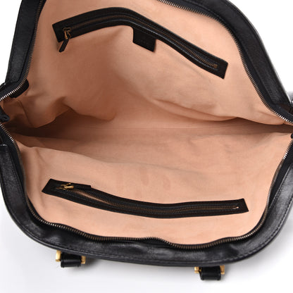 Gucci Calfskin Large Re(Belle) Top Handle Bag Black 4 of 10