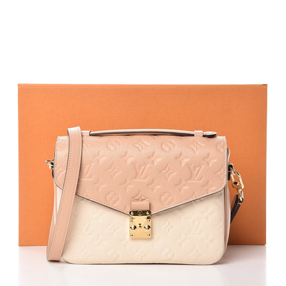 Louis Vuitton Empreinte Pochette Metis Beige Rose Creme 14 of 14