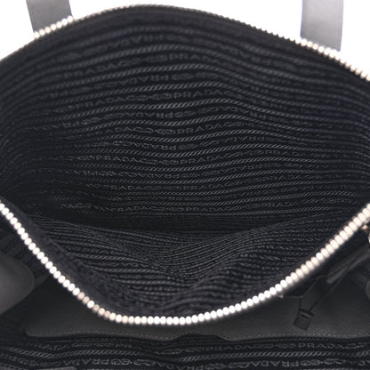 Prada Saffiano Travel Shopping Tote Mercurio 9 of 16