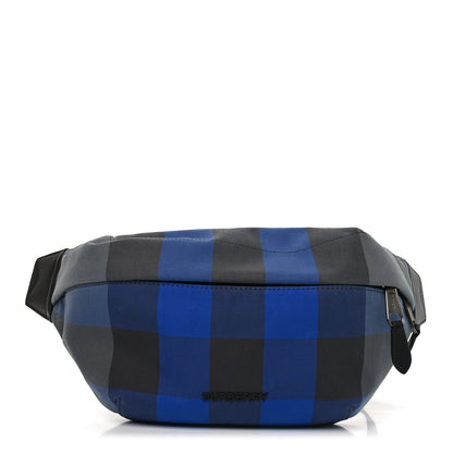 Burberry House Check Sonny Bum Bag  Oceanic Blue 1 of 9
