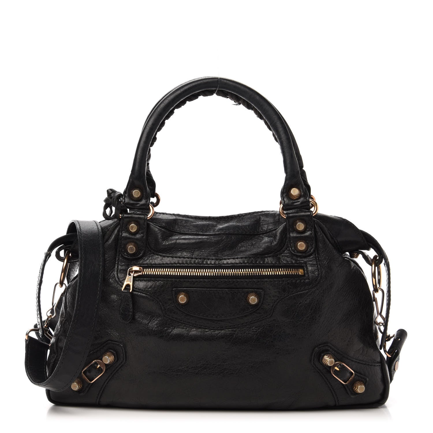 Balenciaga Agneau Giant 12 Gold Hardware Town Black 3 of 17