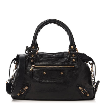Balenciaga Agneau Giant 12 Gold Hardware Town Black 3 of 17