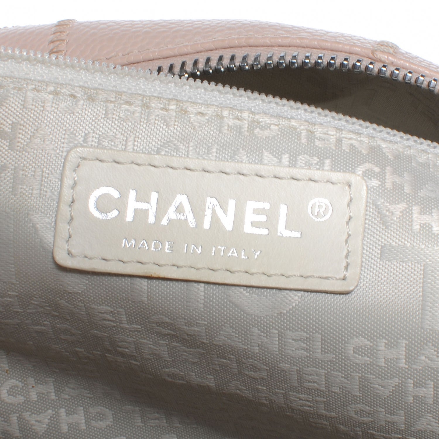Chanel Caviar Square Stitched Bag Light Pink 6 of 7