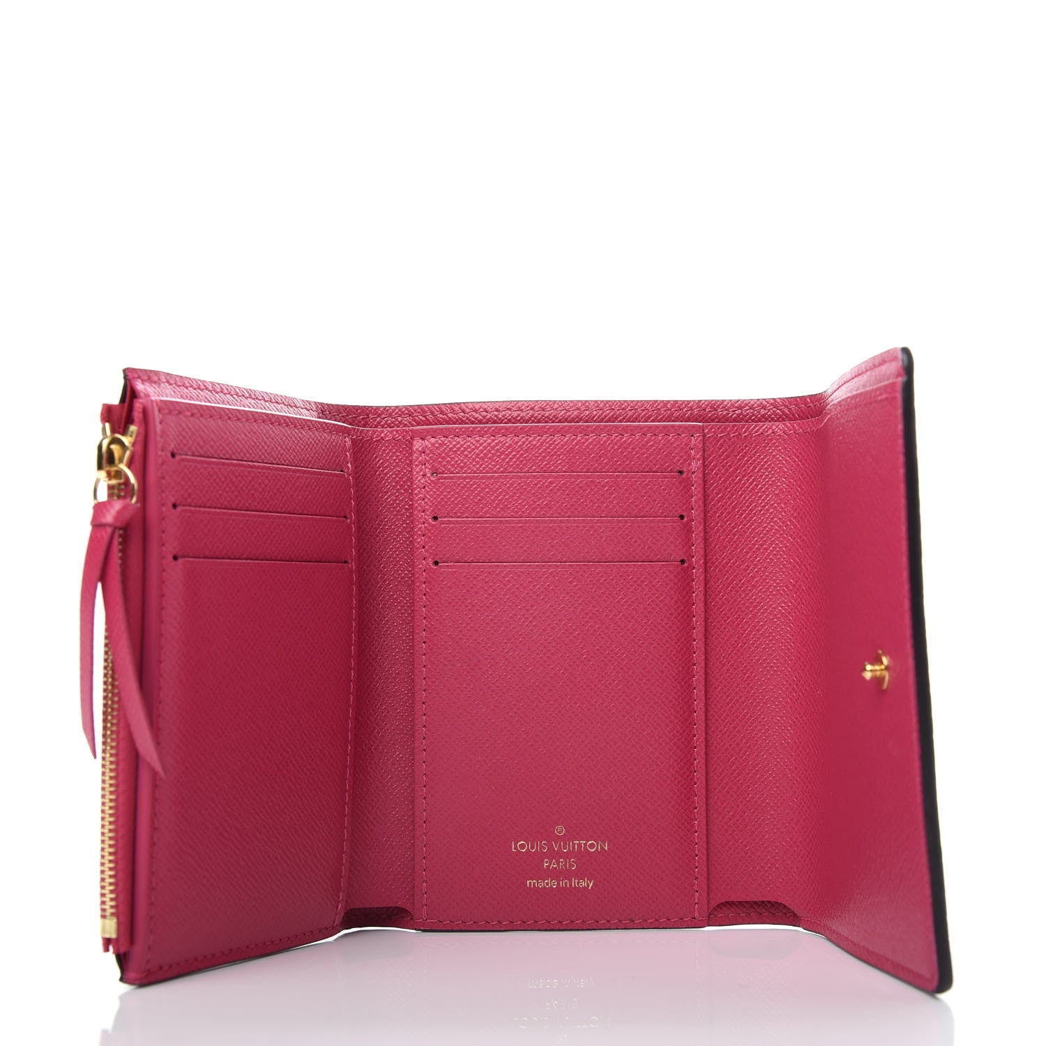 Louis Vuitton Monogram 2019 Christmas Animation Victorine Wallet Fuchsia 5 of 8