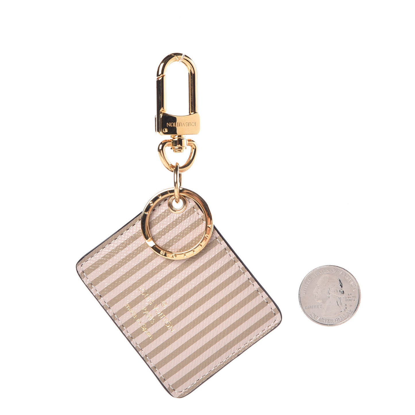 Damier Ebene Trunks and Locks Bag Charm