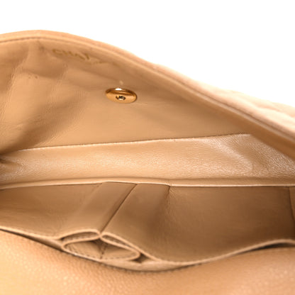Chanel Caviar Quilted East West Flap Beige 5 of 10