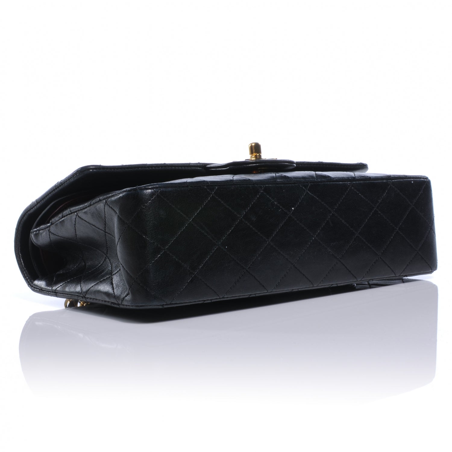 Chanel Lambskin Medium Double Flap Black 4 of 9