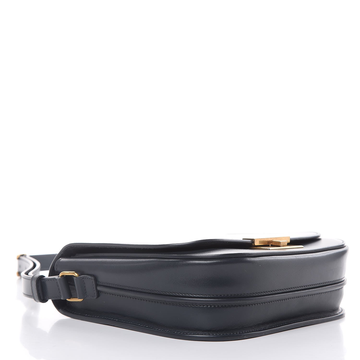 Saint Laurent Calfskin Betty Messenger Asphalt 4 of 10