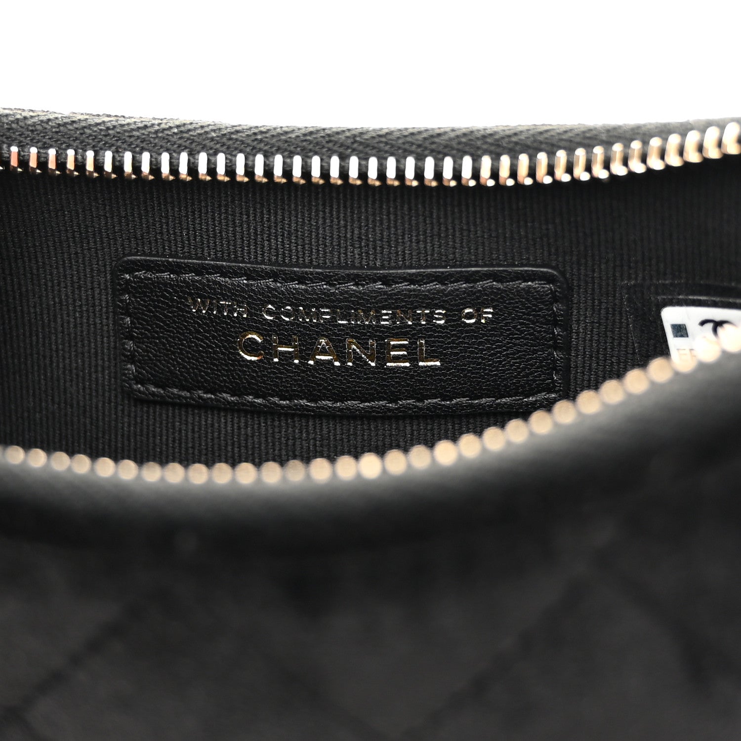Chanel Velvet Crystal Quilted Chain Hobo Black 6 of 11