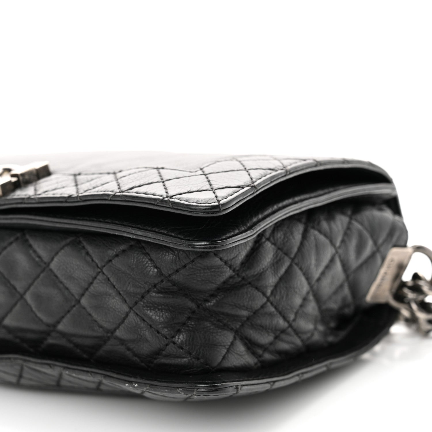 Chanel Calfskin New Medium Boy Reverso Flap Black 10 of 10