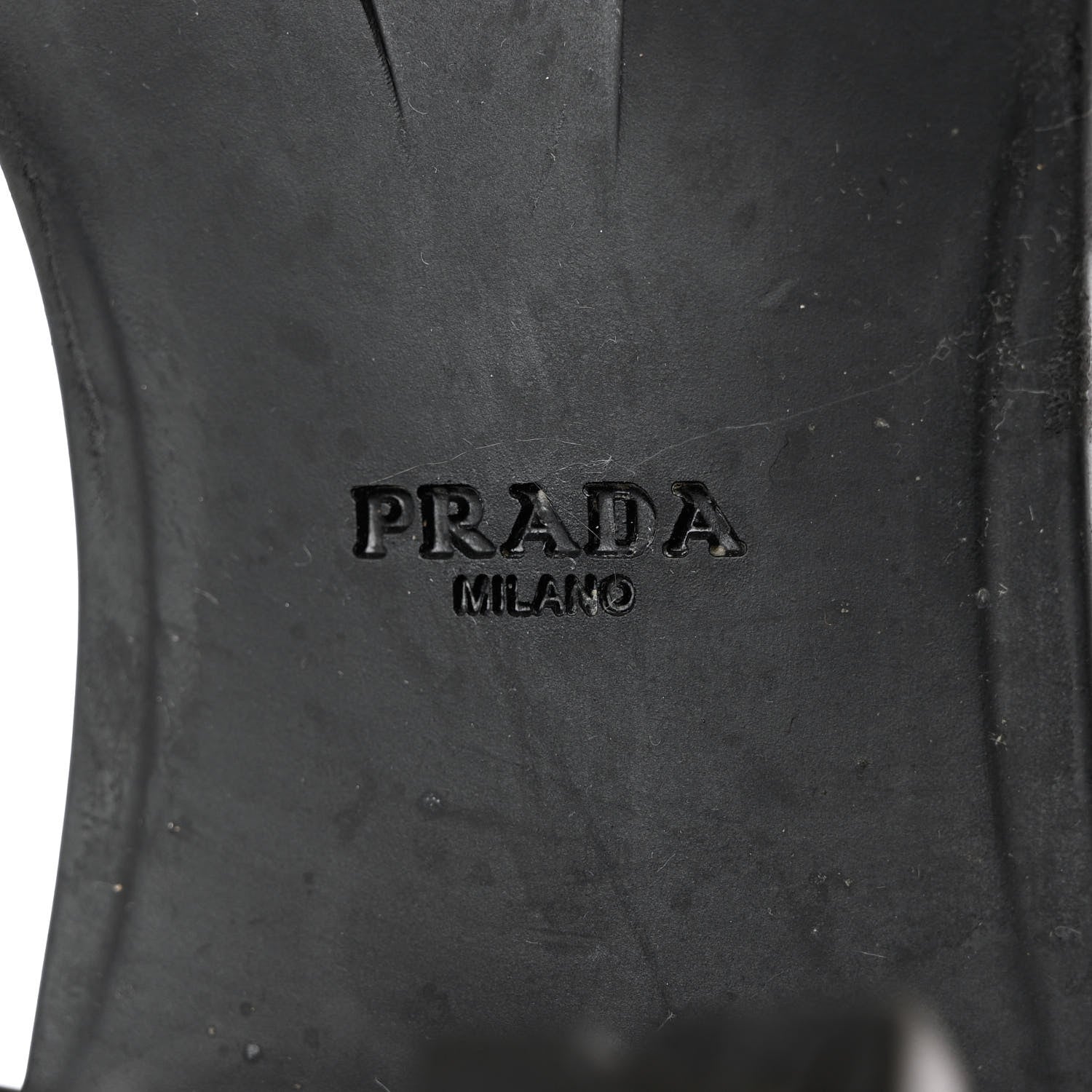 Prada Vitello Montana Lug Sole Chelsea 55mm Boots 40 Black 8 of 11