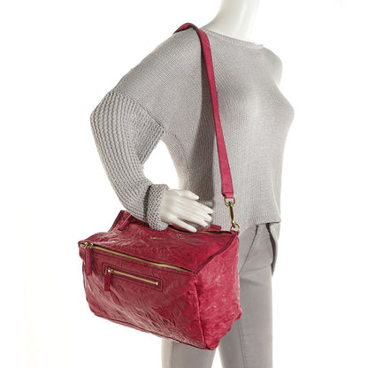 Givenchy Tumbled Sheepskin Medium Pandora Red 2 of 9