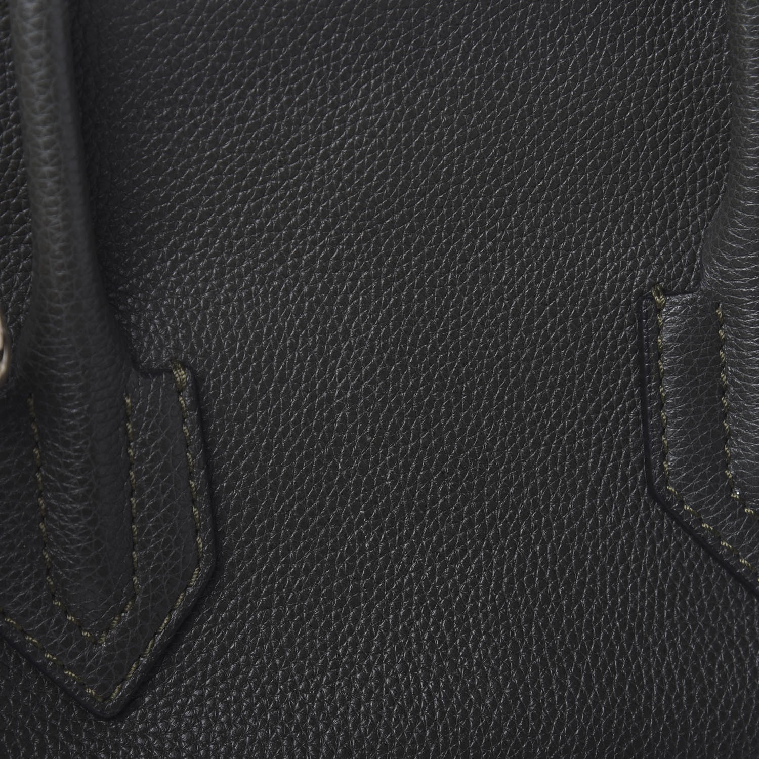 Versace Calfskin Medium Palazzo Empire Bag Verde Scuro Black 8 of 10