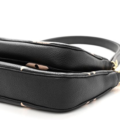 Louis Vuitton Empreinte Monogram Giant Multi Pochette Accessories Black Beige 9 of 9