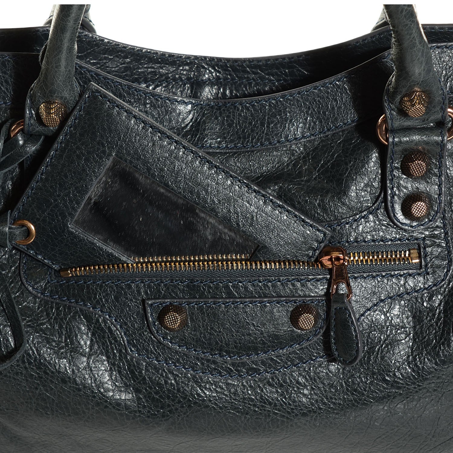 Balenciaga Agneau Giant 12 Rose Gold Hardware City Anthracite 7 of 15