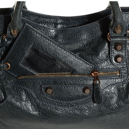 Balenciaga Agneau Giant 12 Rose Gold Hardware City Anthracite 7 of 15