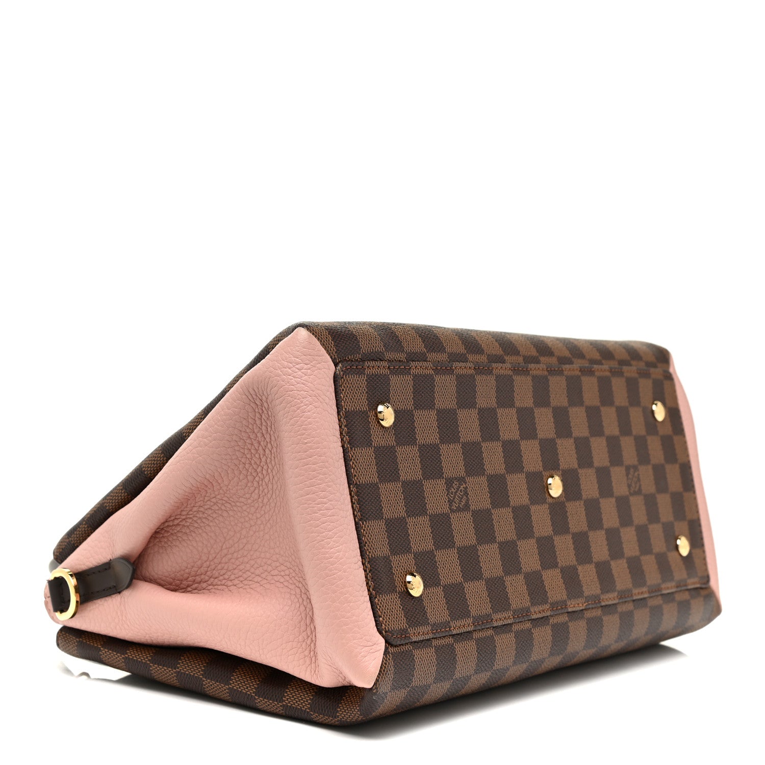 Louis Vuitton Cuir Taurillon Damier Ebene Normandy Magnolia 4 of 13