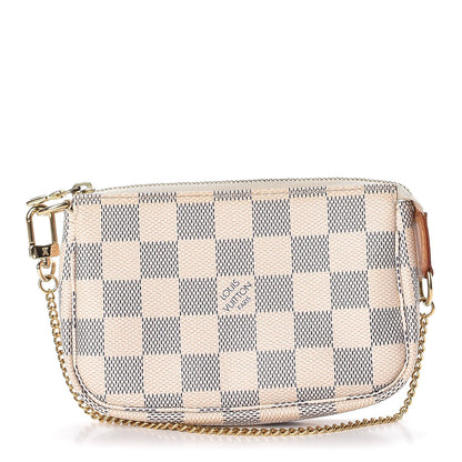 Louis Vuitton Damier Azur Mini Pochette Accessories 1 of 8