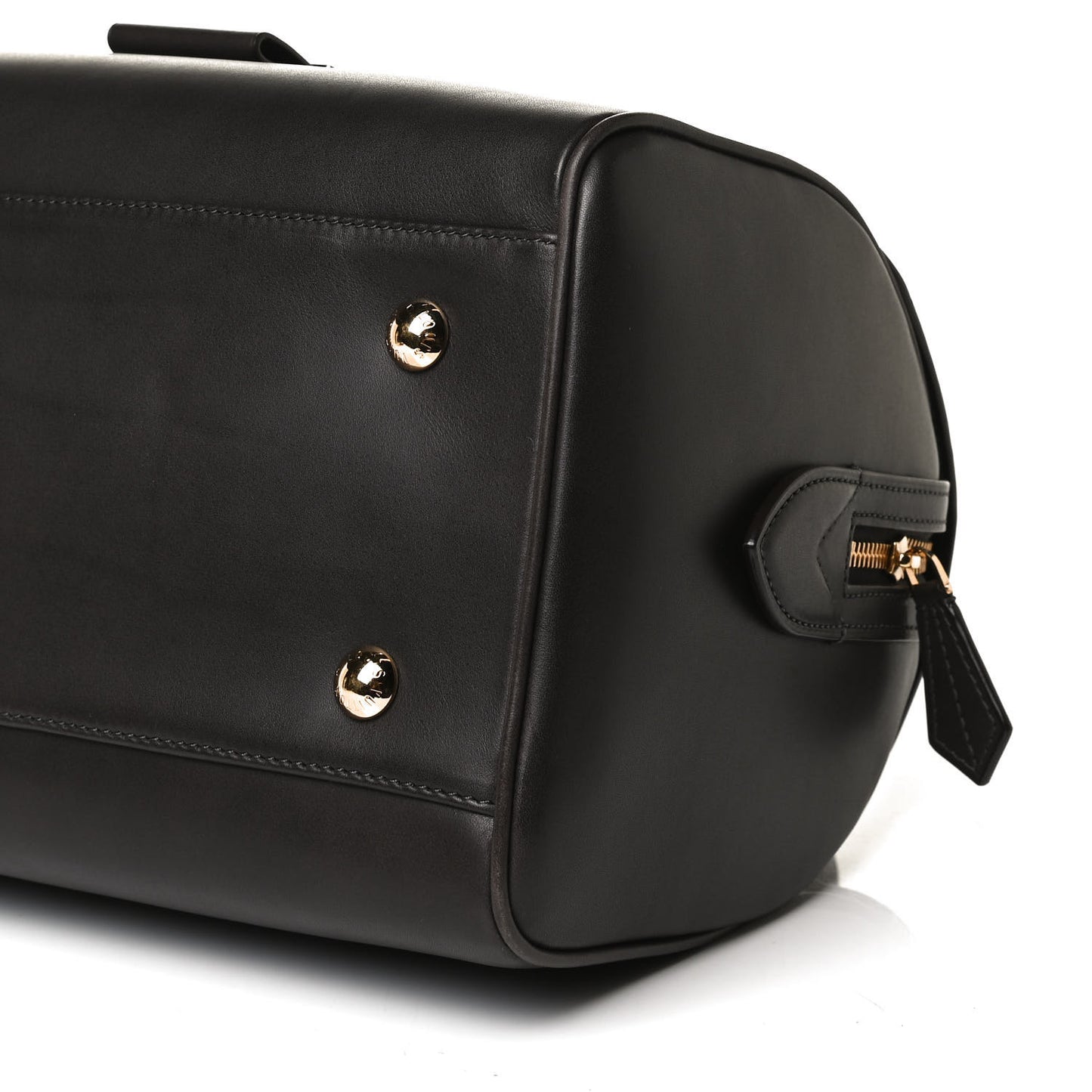 Cuir Orfevre Leather Neo Speedy PM Black
