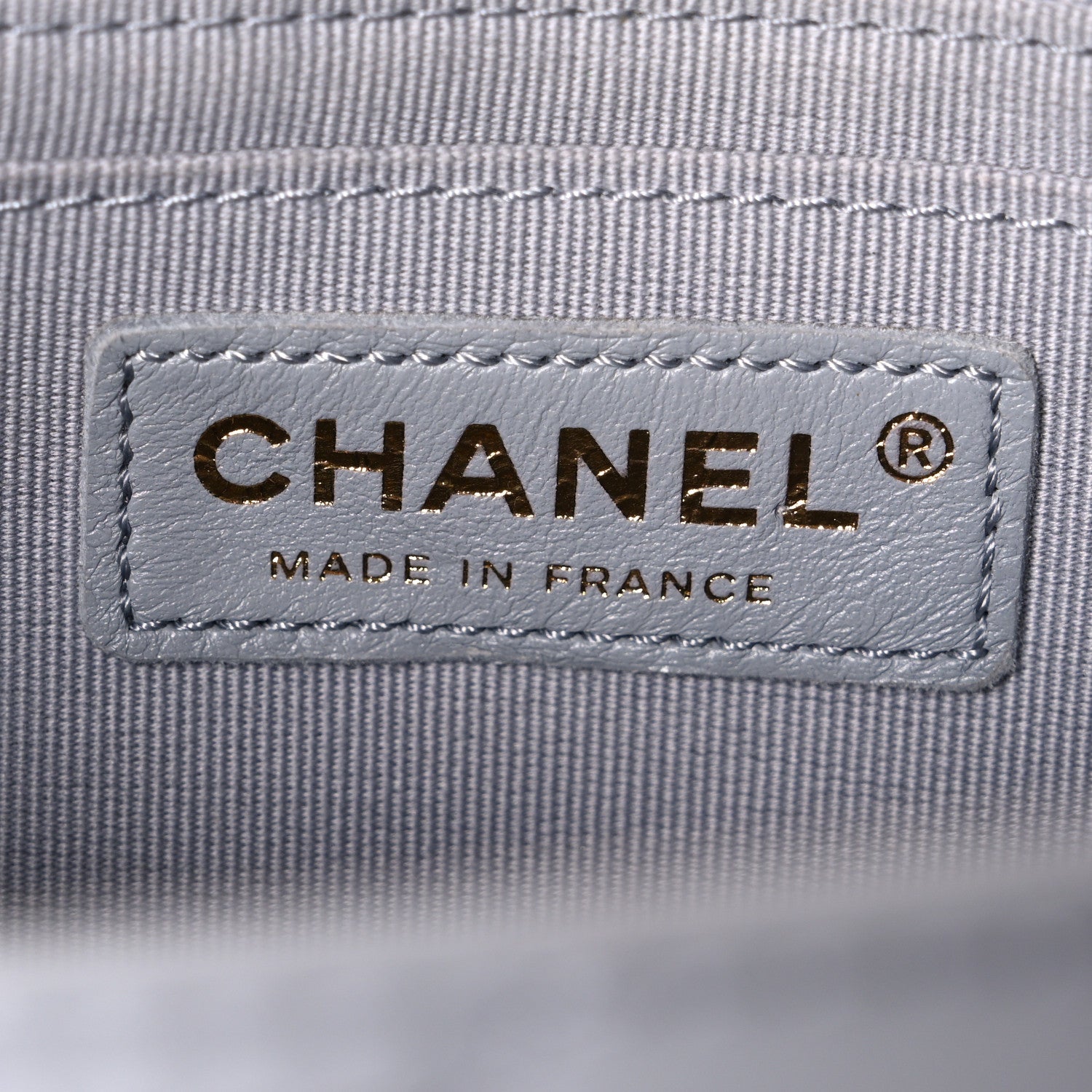 Chanel Lambskin Quilted Mini Flap Light Grey 6 of 10