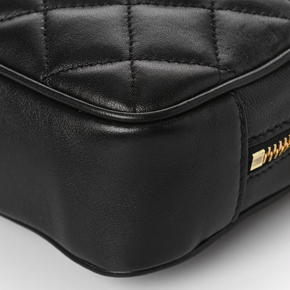 Versace Nappa Quilted Medusa Camera Bag Black 9 of 9